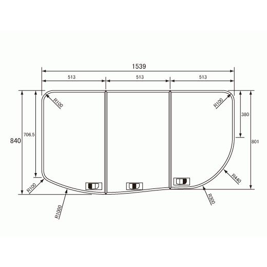 GKU74WKF8TKRS　Panasonic　パナソニック　17タマゴR薄型断熱風呂フタ