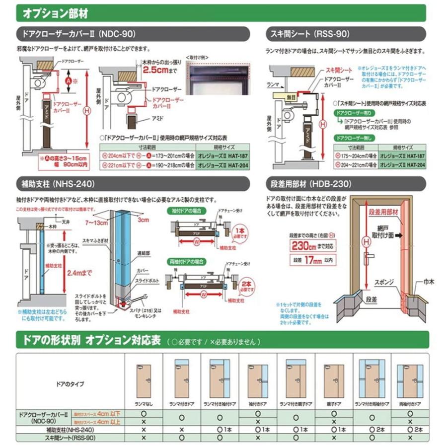 HAT-187】セイキ販売 オレジョーズII 幅:55〜94cm 高さ:175〜190cm