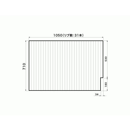RL91055REC Panasonic パナソニック SB１２１６用フタ（ストレート浴槽用）