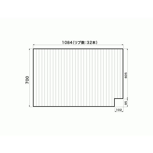 RS9GD60421EC Panasonic パナソニック 巻きフタ LCO1116 700X1100