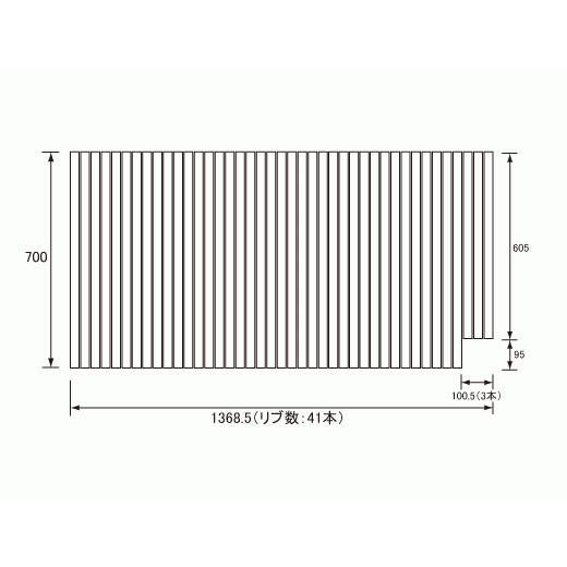 RS9GD6055NC Panasonic パナソニック 巻きフタ 700×1369 R勝手用 ※RS9GD6055NECにて納品