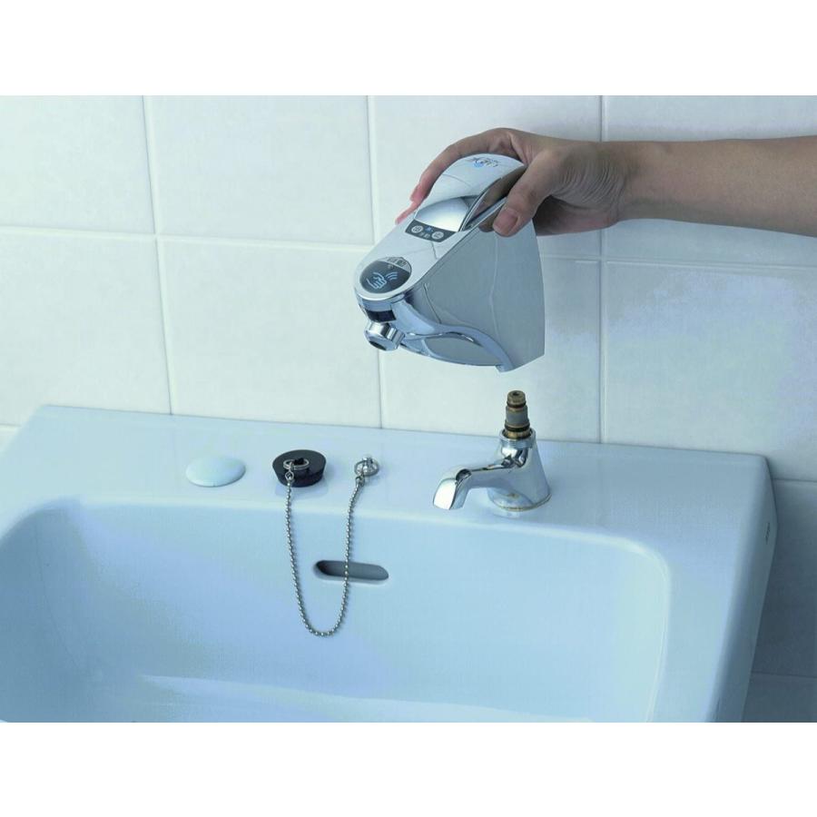 ミナミサワ SS1V 単水栓用「自動水栓後付けタイプ」水すい 水栓金具