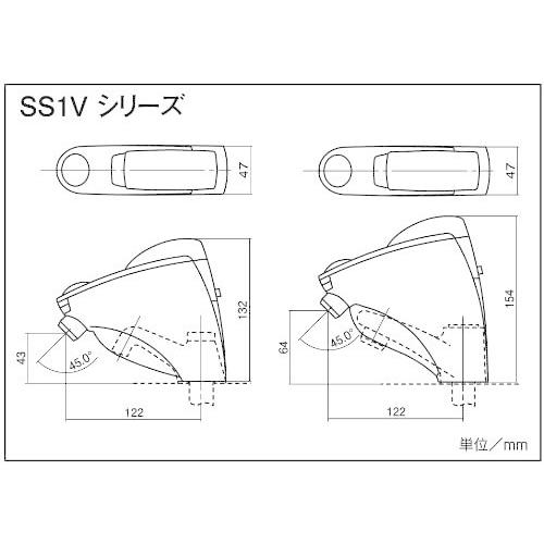 ミナミサワ SS1V 単水栓用「自動水栓後付けタイプ」水すい 水栓金具