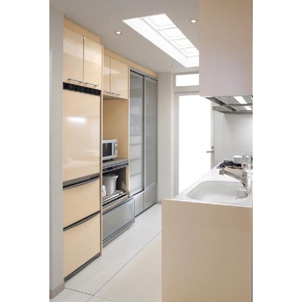 sunwave サンウェーブ　アイボリー　スチール　キッチン収納 サンウェーブ (SUNWAVE) システムキッチン SUNVARIE Pitto (サン