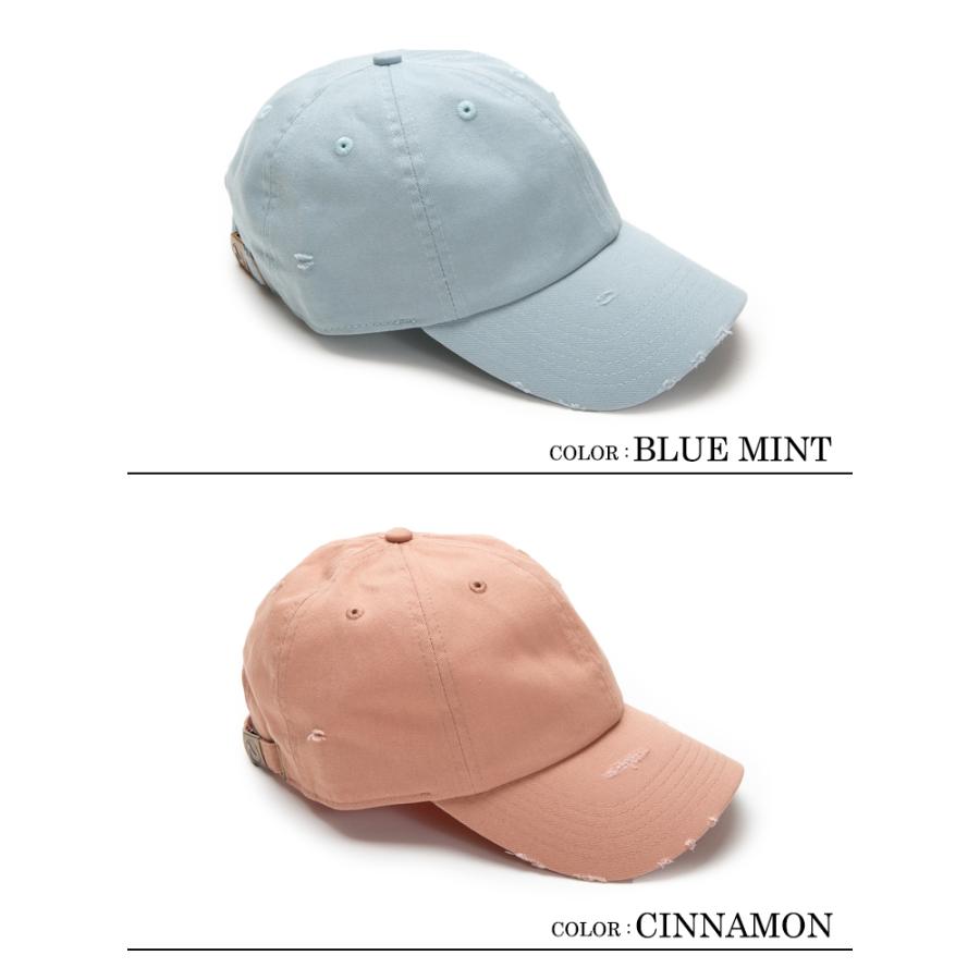 newhattan（ニューハッタン） ☆在庫限り☆ダメージ加工 キャップ 帽子