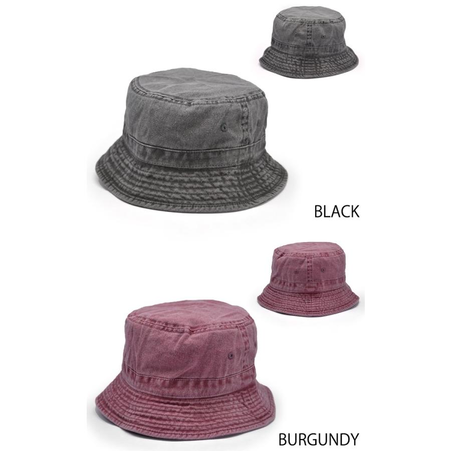 newhattan ピグメント バケットハット 帽子 NEWHATTAN ニューハッタン