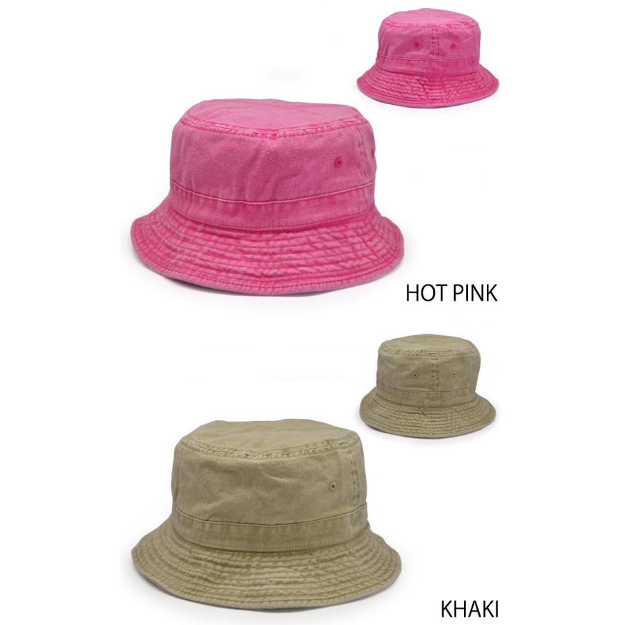 newhattan ピグメント バケットハット 帽子 NEWHATTAN ニュー
