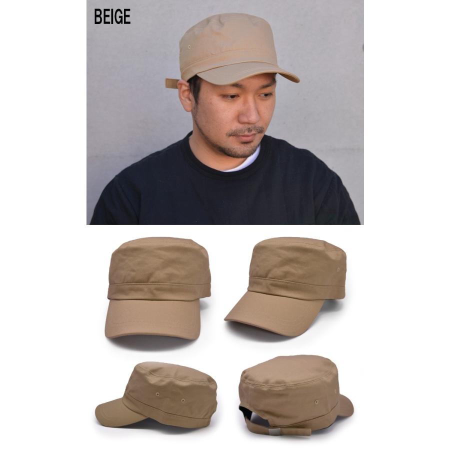 帽子 キャップ ツイル ワークキャップ スタンダード : BACKS