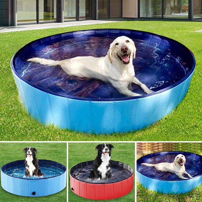 100%正規品 プール 子供用 ペット用 犬用プール バスプール 頑丈設計 折りたたみ式