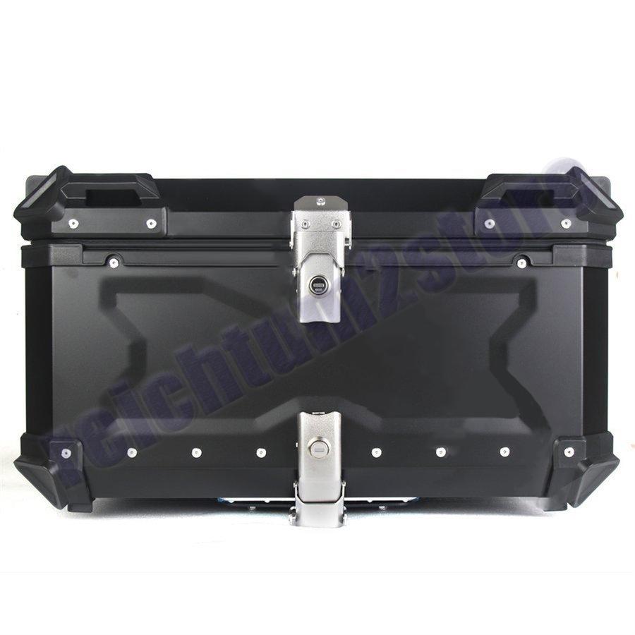 専門店では バイクリアボックス アルミトップケース 45L Black 黒