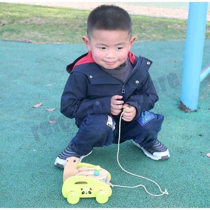 木のおもちゃ 赤ちゃん 引っ張る プルトイ 引き車 ポコポコパンダさん 好奇心をくすぐる 可愛い車 動きを楽しむ 知育玩具 太鼓をたたくパンダさんと行進 新品 Pd5b Reichtum2store 通販 Yahoo ショッピング