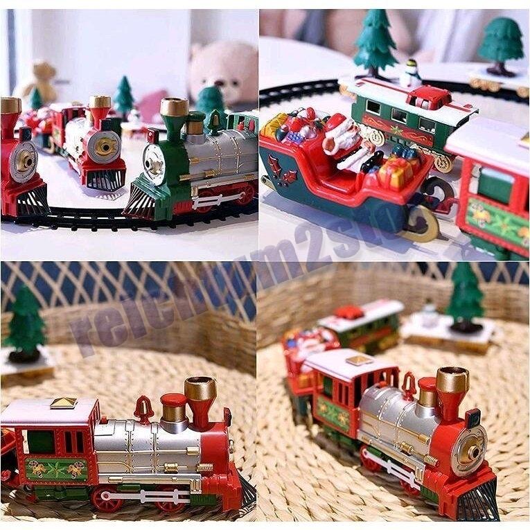 クリスマス 電車 おもちゃ プラスチック電車レール 汽車レール トレインセット 列車 電動機関車 組み立て 積み木 知育玩具 男の子 女の子 プレゼント 誕生日 Pd9e Reichtum2store 通販 Yahoo ショッピング