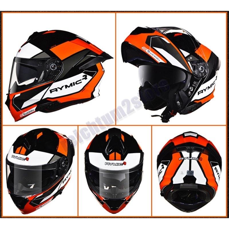 フルフェイスヘルメット 11色 システムヘルメット インナーバイザー