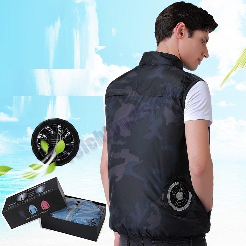 ☆決算特価商品☆ファン付き作業服 空調服 ファンセット 三段階風量