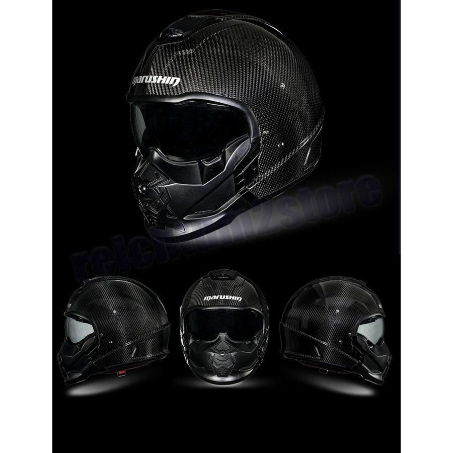 フルフェイスヘルメット 武士 侍 オフロードヘルメット カーボンファイバー かっこいい 新作 メガネ対応 Psc付 Pdf Reichtum2store 通販 Yahoo ショッピング