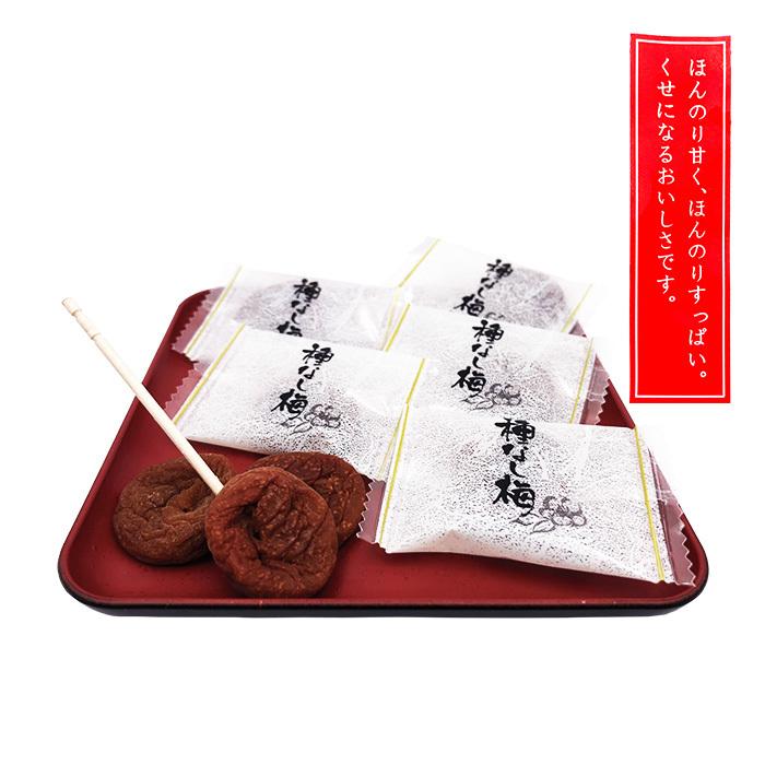 種なし干し梅 160g ｜程よい塩味と甘味 お茶請けに 大粒でやわらか肉厚