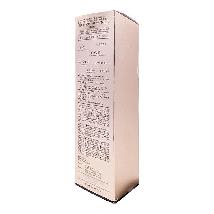三潤美 桜ピーリングジェル 200ml｜三潤美 洗顔 素肌 基礎化粧品 角質 浸透力 透明感 サテン 滑らかな素肌 |  | 01
