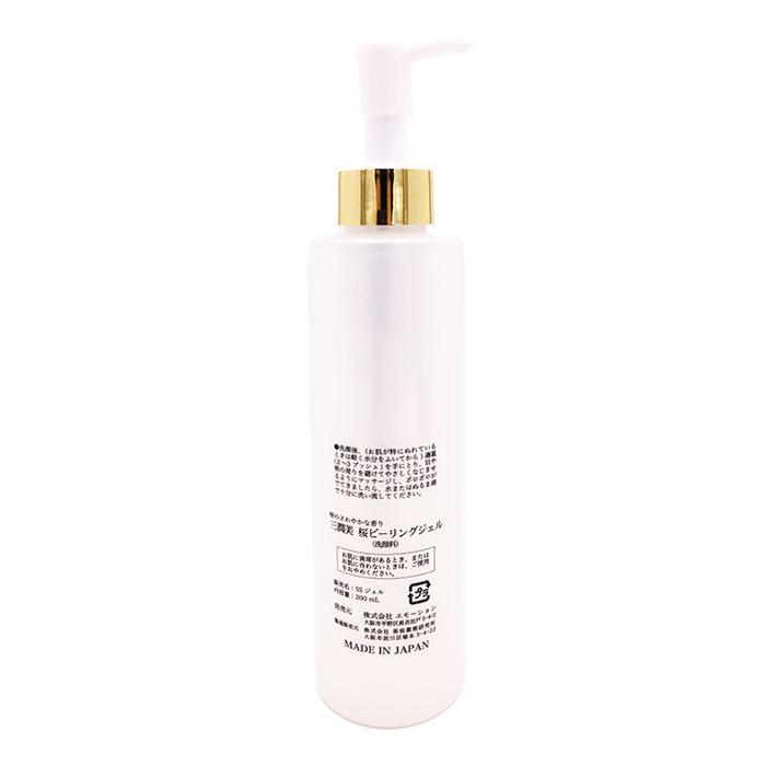 三潤美 桜ピーリングジェル 200ml｜三潤美 洗顔 素肌 基礎化粧品 角質 浸透力 透明感 サテン 滑らかな素肌 |  | 02