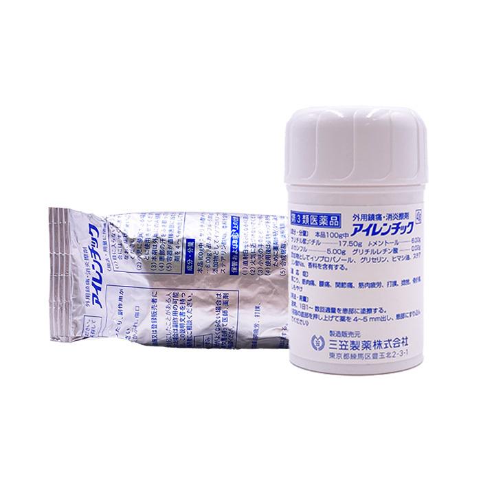 送料無料 50個セット【第3類医薬品】三笠製薬 アイレンチック 40g ｜整骨院 腰痛 肩こり 筋肉痛 関節痛 消炎鎮痛 外用消炎鎮痛剤 塗る湿布 固形スティックタイプ |  | 03