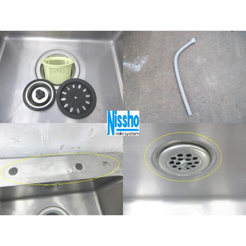 □中古 ステンレス1槽シンク・600×600×902(mm)・厨房専門店 □中古 ステンレス1槽シンク・600×600×902(mm)・厨房専門店