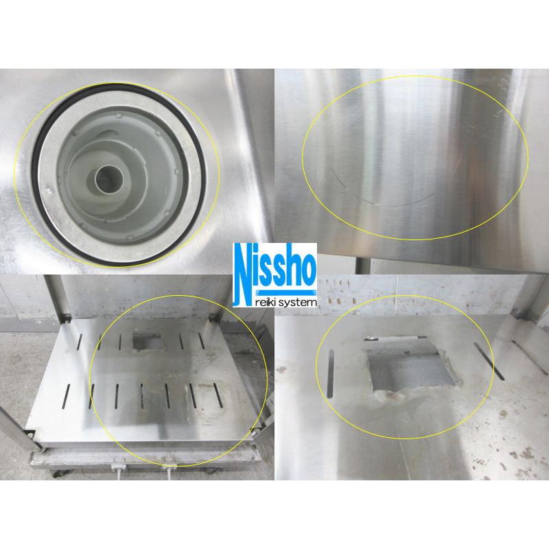 □中古 ステンレス1槽シンク・600×600×835(mm)・厨房専門店 □中古 ステンレス1槽シンク・600×600×835(mm)・厨房専門店