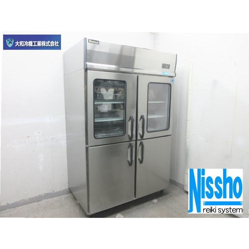 □ダイワ縦型冷蔵庫・403CD-EC・3相200V・W1200×D800mm・中古・厨房 
