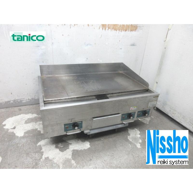 □タニコー卓上電気鉄板グリドル・TCG-9060EN・18年製・3相200V・W900