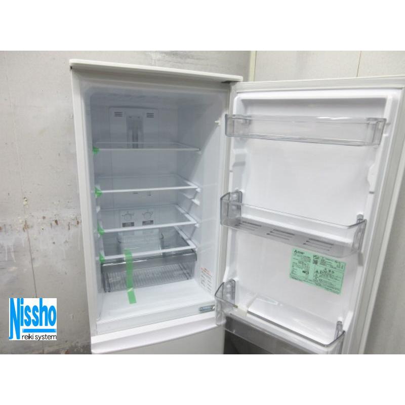 □三菱・家庭用冷凍冷蔵庫・MR-P17E2H-W・23年製・100V・W480×D595mm 