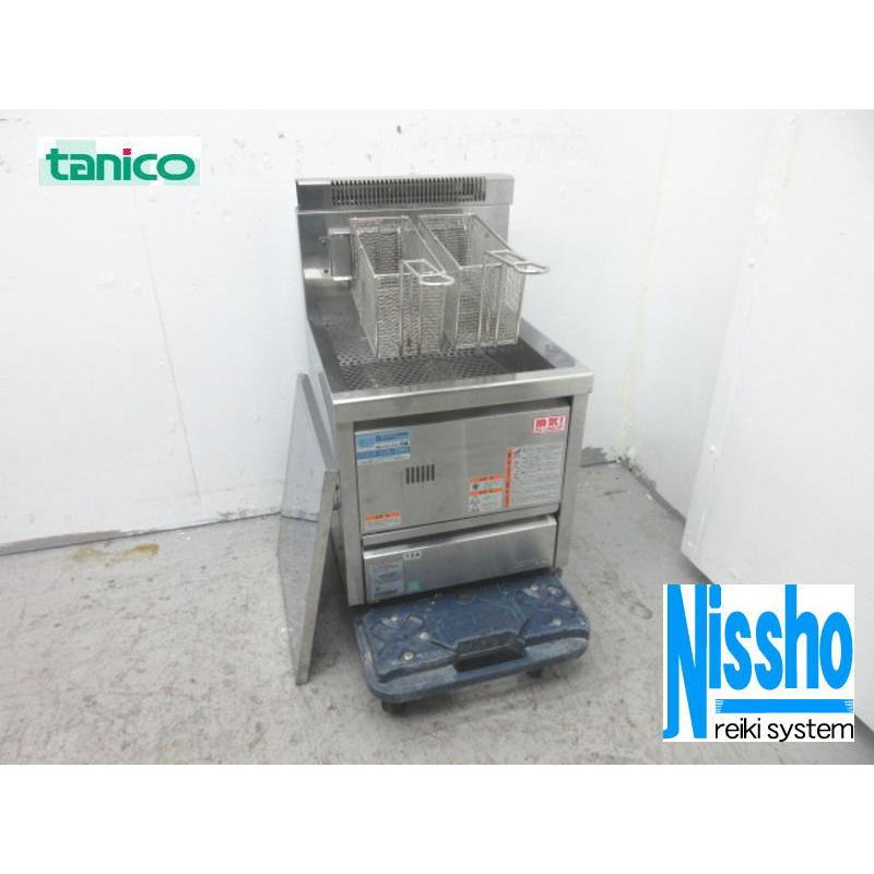 タニコー 卓上型 ガスフライヤー NB-TCFL-C4045G 都市ガス □タニコー卓上ガスフライヤー・NB-TCFL-C4045G・都市ガス用・12L
