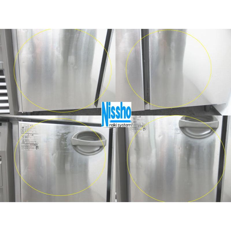 【引取限定】値下げ！中古業務用冷蔵庫　FUKUSHIMA　YRC-120RM2-F　通電確認済み　清掃済み　100V □フクシマ台下冷蔵庫・YRC-120RM2-F(改)・16年製・100V・W1200
