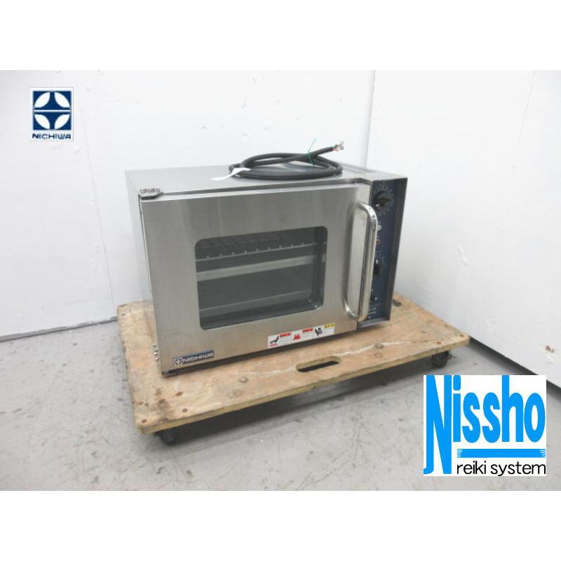 ニチワ製SCO-3N 電気ミニコンベクションオーブンたのメル □ニチワ電気ミニコンベクションオーブン・SCO-3N-T・22年製・3相200V