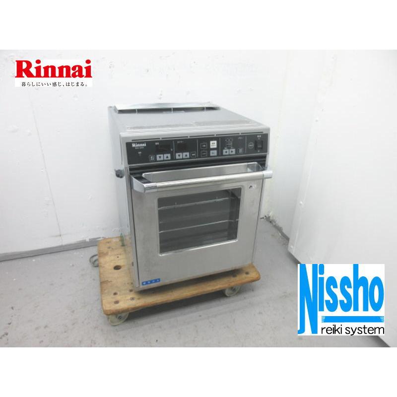 Rinnai 高速ガスオーブン RCK-10ASLPG単相100V 年式2012 □リンナイ高速ガスオーブン・卓上タイプ・RCK-10AS・都市ガス用・100V
