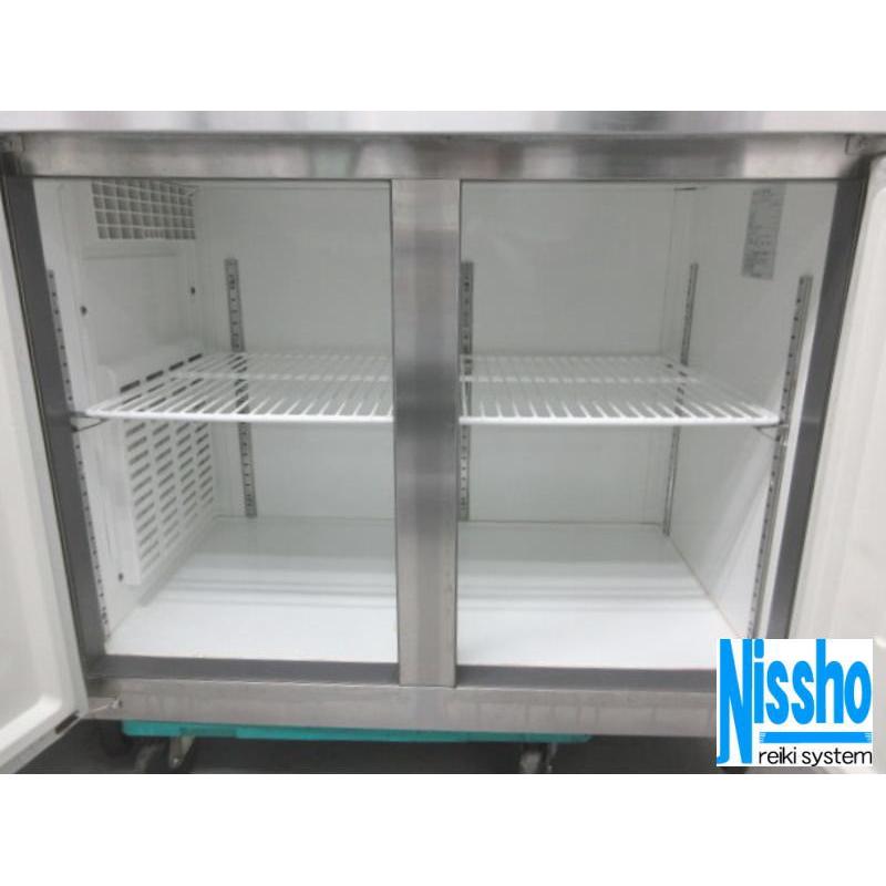 □フクシマ台下冷蔵庫・YRC-120RE2・18年製・100V・W1200×D600mm