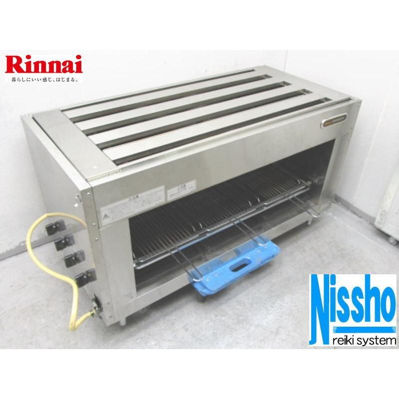 リンナイ □リンナイ魚焼き器・R-6428II-10・都市ガス用・中古
