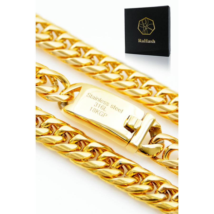喜平 ネックレス チェーン メンズ ステンレス 316L 18K 喜平 ネックレス チェーン メンズ ステンレス 316L 18K