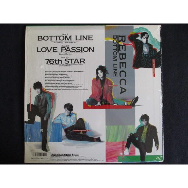 LP/レコード 0023□レベッカ/ボトムライン/12AH1964 : ステップREIKODO