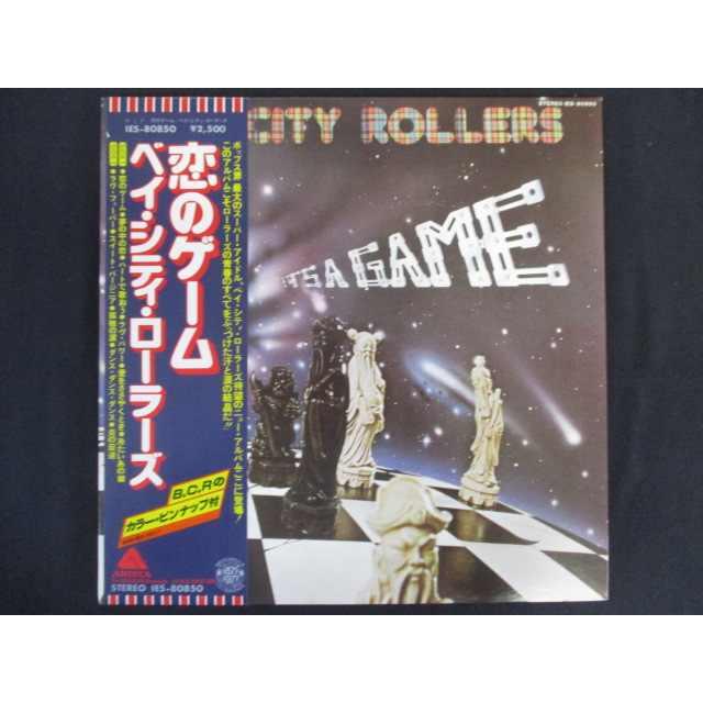 LP/レコード 0185□ベイシティローラーズ/恋のゲーム/帯付/20230516