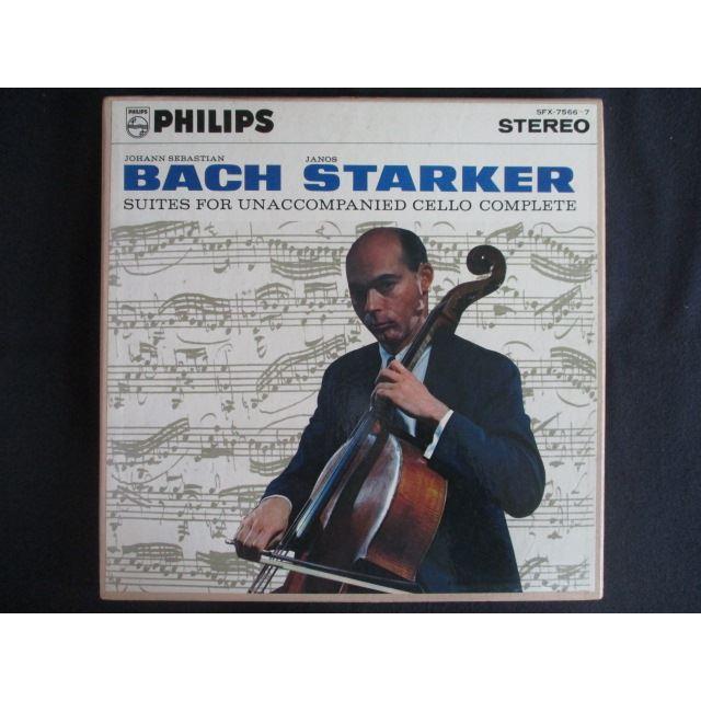 LP/レコード 0251□ヤーノシュ・シュタルケル/バッハ：無伴奏チェロ