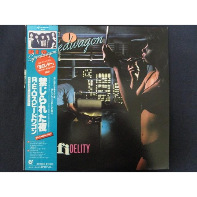 LP/レコード 0055□REOスピードワゴン/禁じられた夜/帯付/253P258