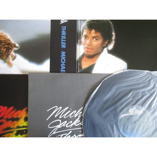 LP/レコード 0146□マイケルジャクソン/スリラー/帯付/253P399