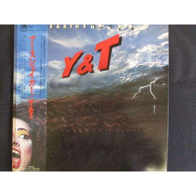 LP/レコード 0017□アースシェイカー/Y&T/帯付/AMP28046