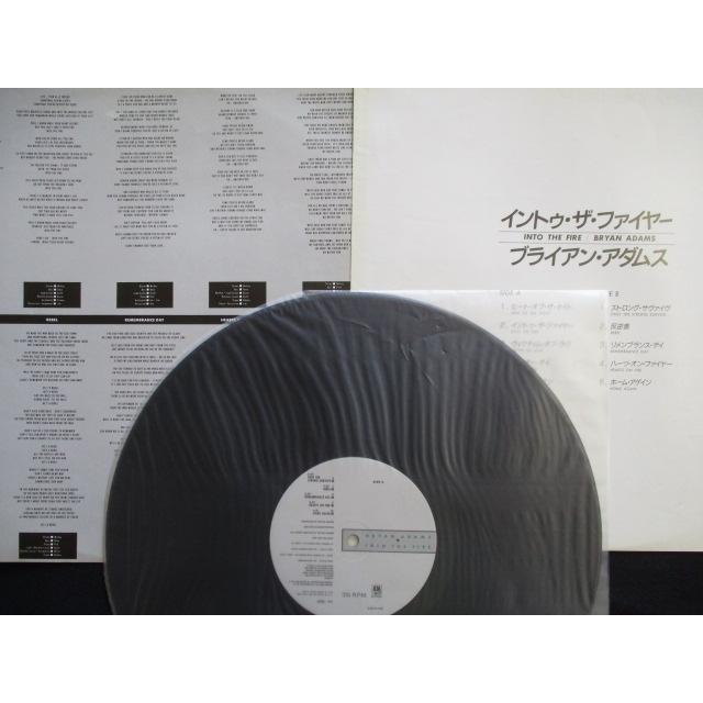 LP/レコード 0138□ブライアンアダムス/イントゥザファイヤー/C28Y3166