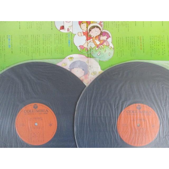 LP/レコード 0166□よいこの童謡特選集 みんなしってるベスト48曲/2LP