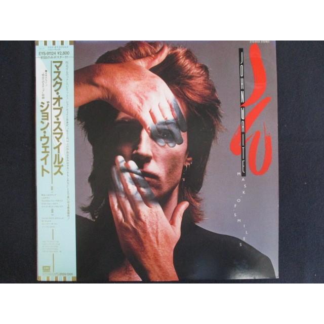LP/レコード 0047□ジョンウェイト/マスクオブスマイルズ/帯付