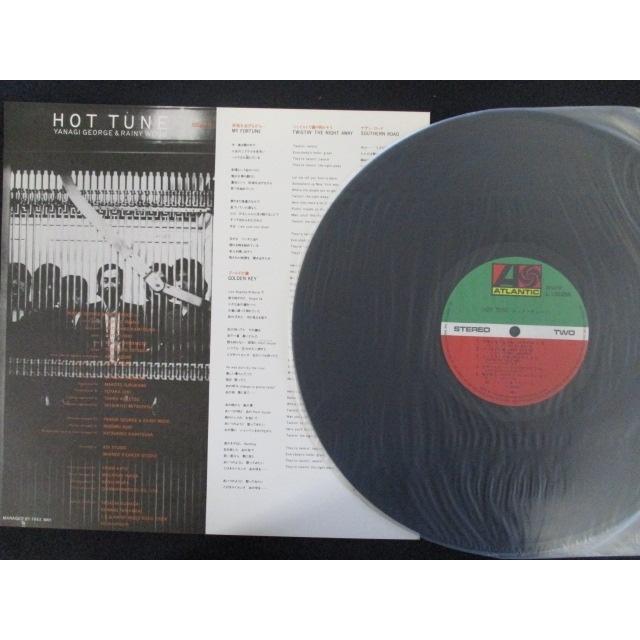 1981年オリジナル盤 HOT TUNE 柳ジョージ L-12025A LP邦楽 LP/レコード 0152□柳ジョージ＆レイニーウッド/ホットチューン/帯付
