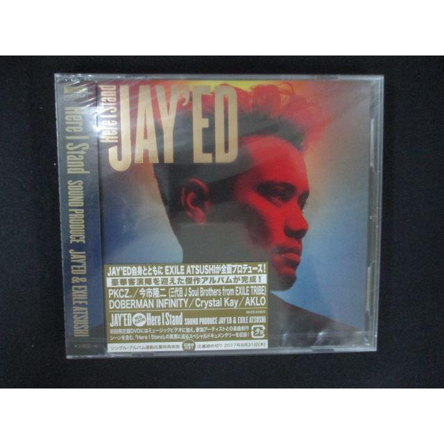 2279★新品CD Here I Stand(初回限定盤)(DVD付)/JAY’ED（Yahoo!・ステップREIKODO）