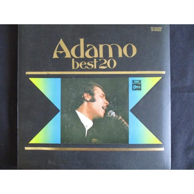 アダモ.ベスト20LPレコード LP） アダモ・ベスト20 ／ LPレコード : トカゲのしっぽ - 通販
