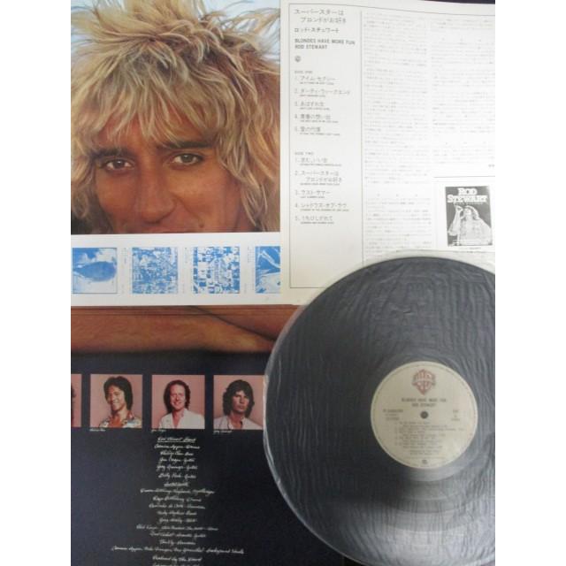 LP/レコード 0048□ロッドスチュワート/スーパースターはブロンドがお