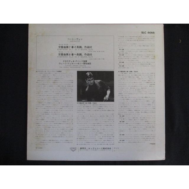 LP/レコード 0172□クラウディオアバド指揮 ウィーンフィルハーモニー