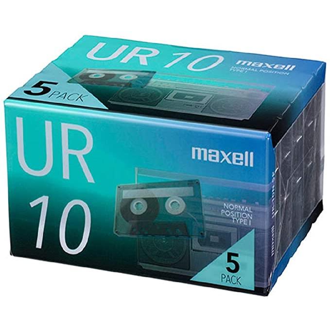 マクセル カセットテープ 10分 5本パック/maxell UR-10N5P : ステップ
